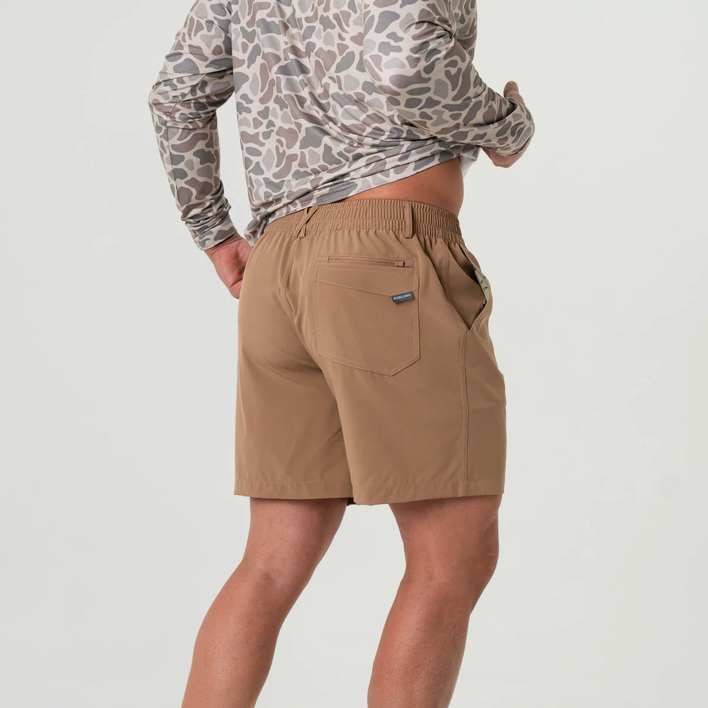 Everyday Short 7" Desert Tan - Flying Ducks Pocket