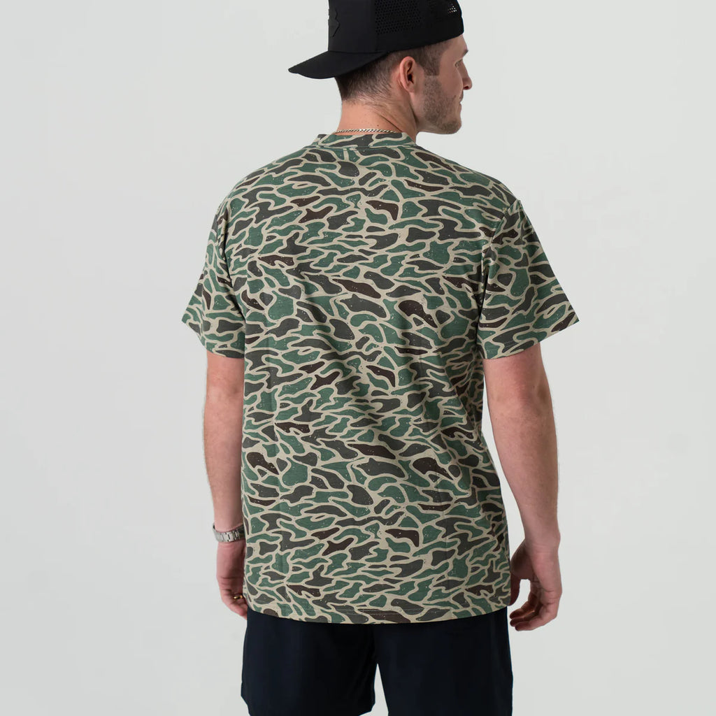 Retro Camo Duck SS Pocket Tee
