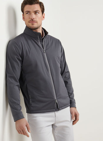 Perth Sugar Stripe Performance Quarter Zip Pullover
