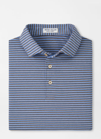 Perth Sugar Stripe Performance Quarter Zip Pullover