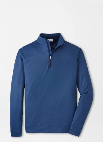 Perth Sugar Stripe Performance Quarter Zip Pullover