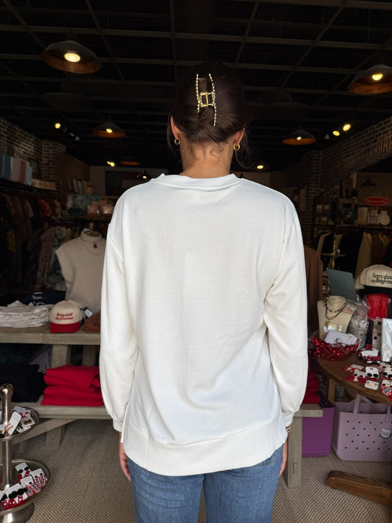 Lakelynn Blue Trees Sweatshirt