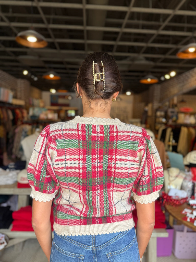 Plaid Sweater