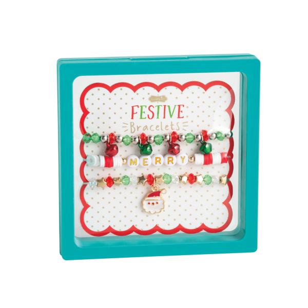 FINAL SALE - Festive Beaded Bracelet Set