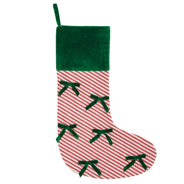 Christmas Bow Stocking