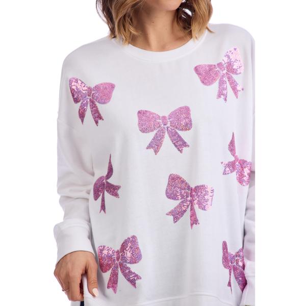 Bow Sparkle Sweatshirt