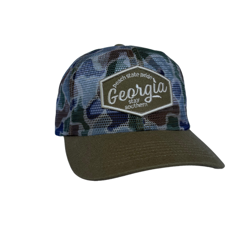 Georgia Script Mesh Back Hat