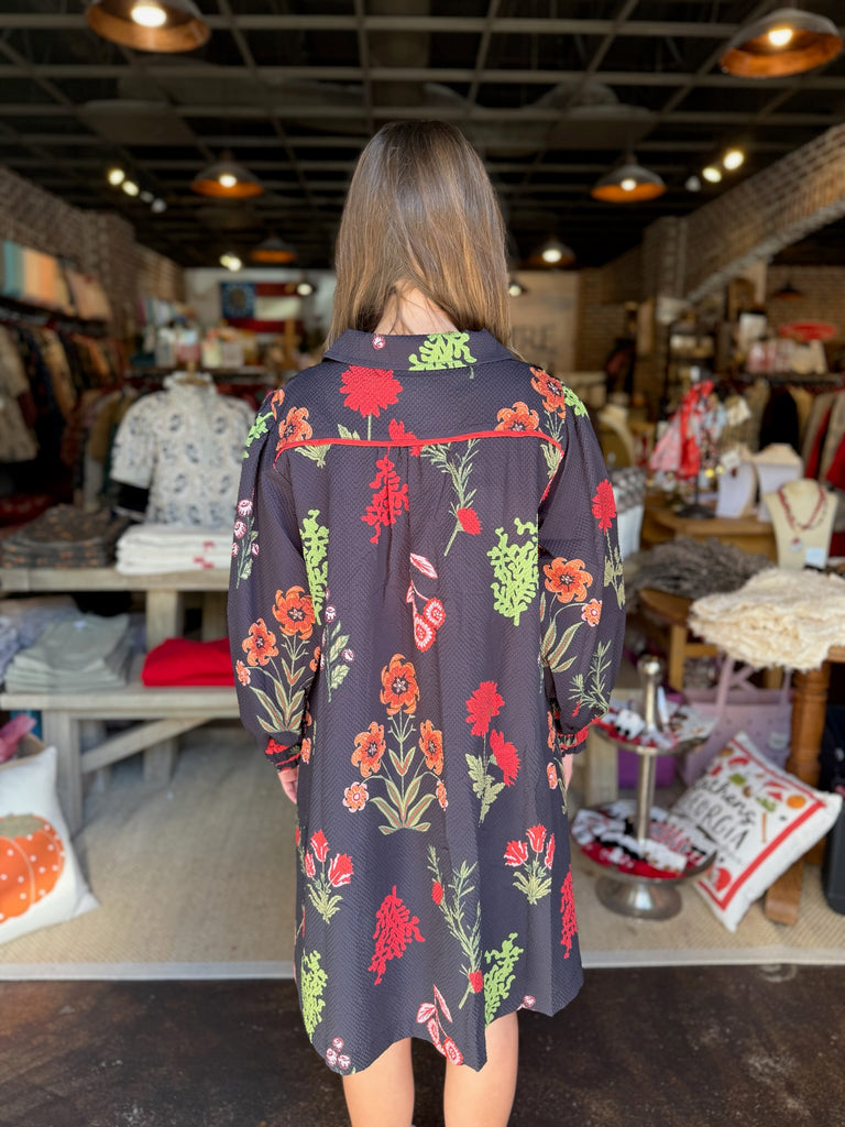 Black Mix Fara Dress