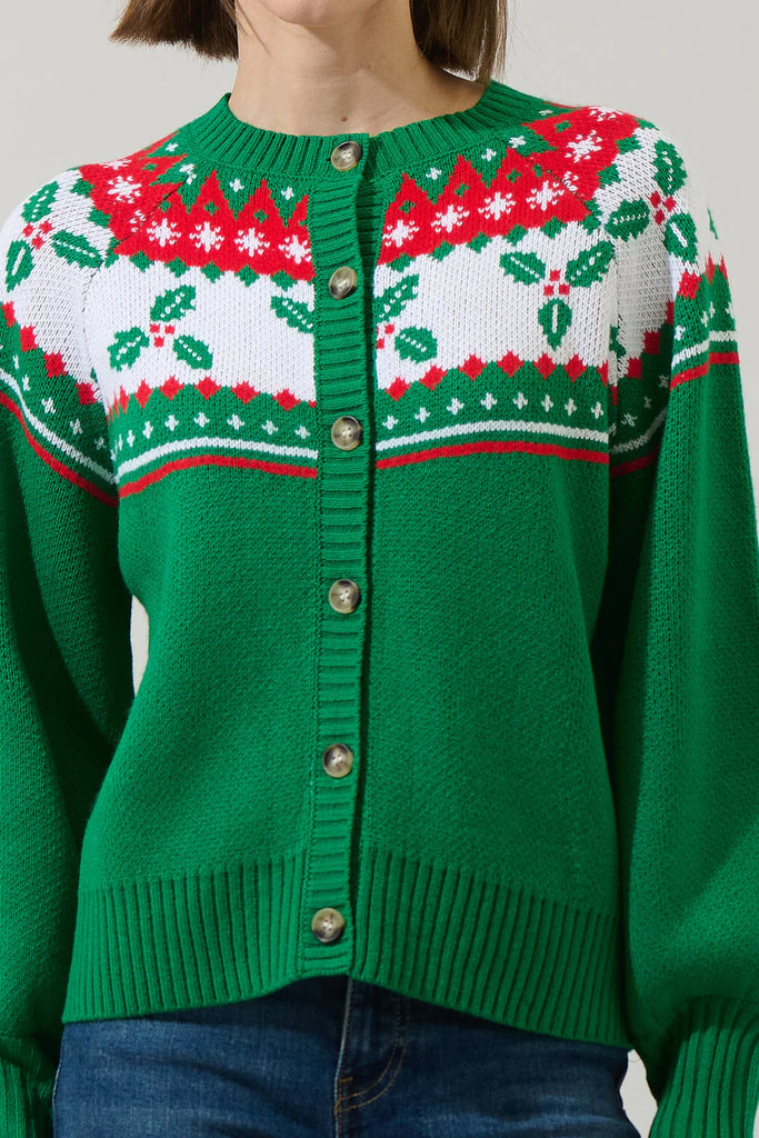 FINAL SALE - Abey Fair Isle Christmas Sweater