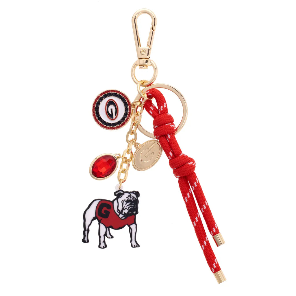 Cluster Bag Charm Red