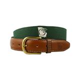 State of Georgia Embroidered Belt