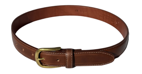 UGA Collegiate Embroidered Belt - Khaki
