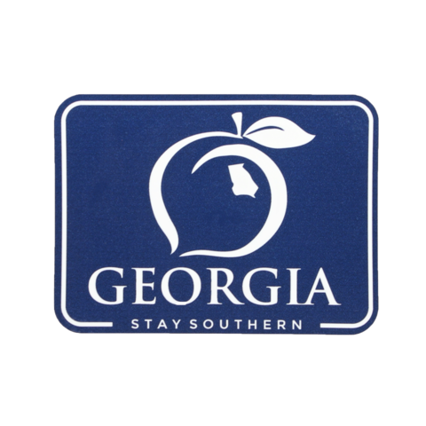 Georgia Patch Decal - Red