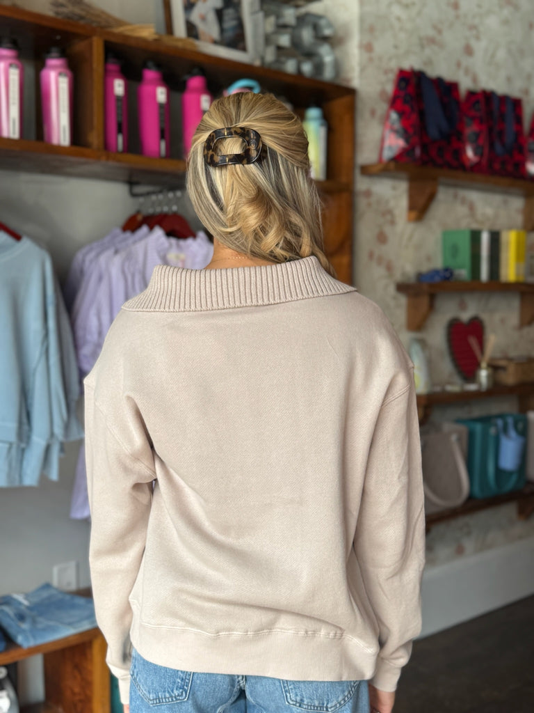 FINAL SALE - Sonata Fleece Sweatshirt