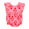 Hot Pink Block Print Bubble