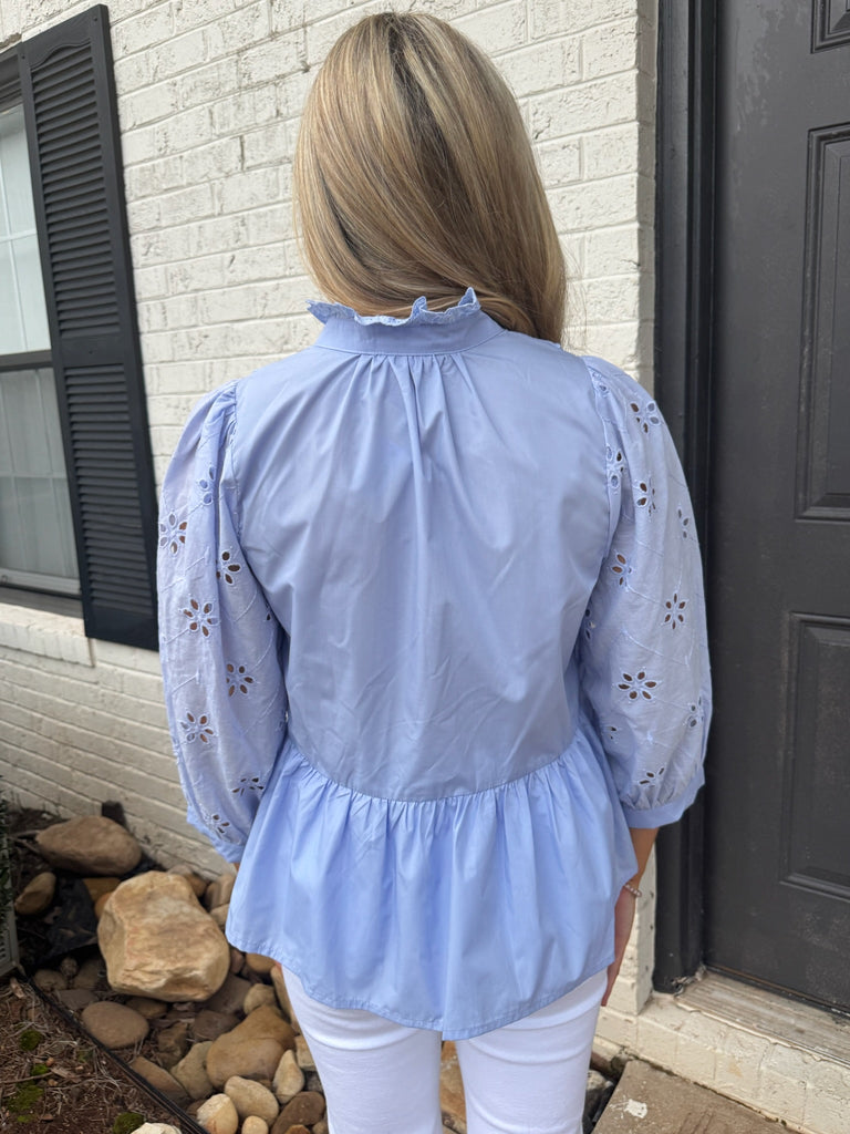 Chambray Top