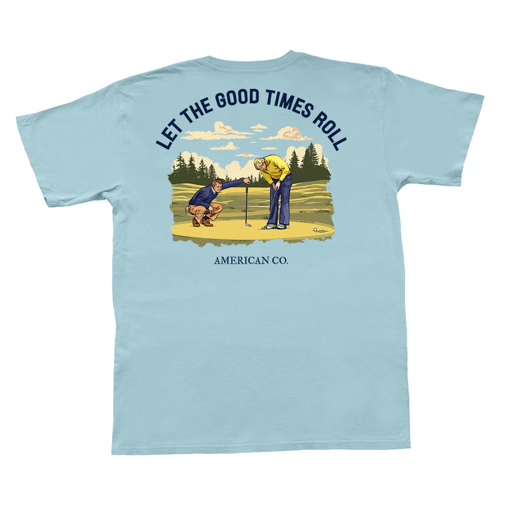 Let The Good Times Roll Short Sleeve Pocket Tee