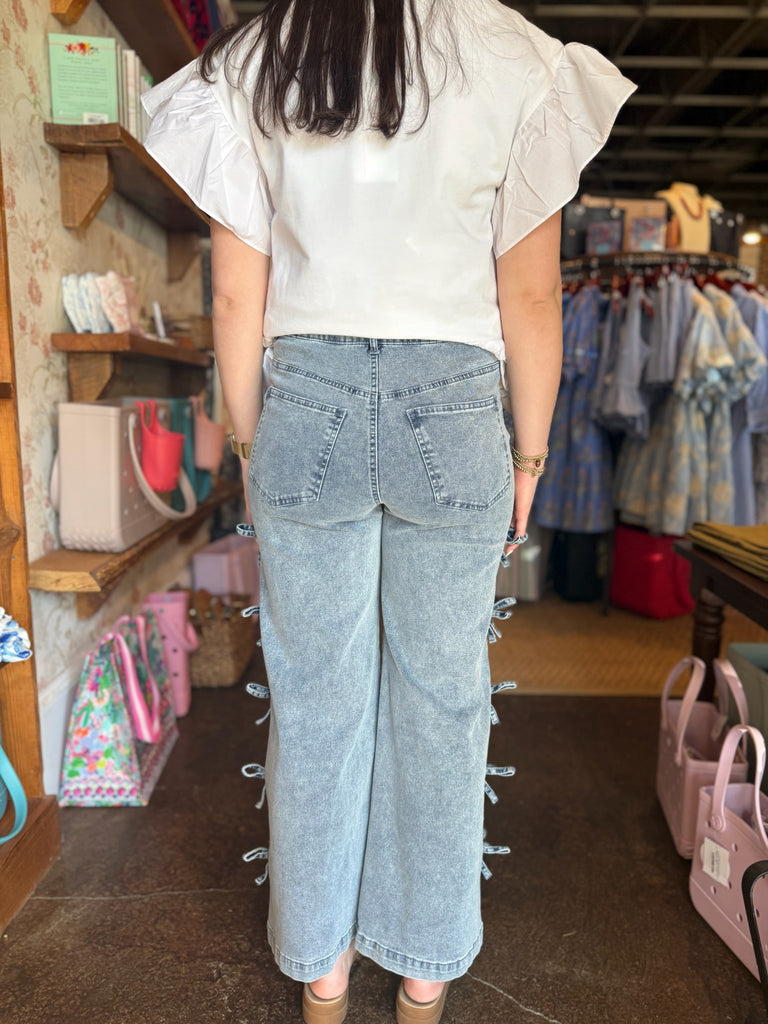 Callie Cropped Denim Pant