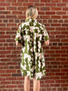 Geo Button Up Dress