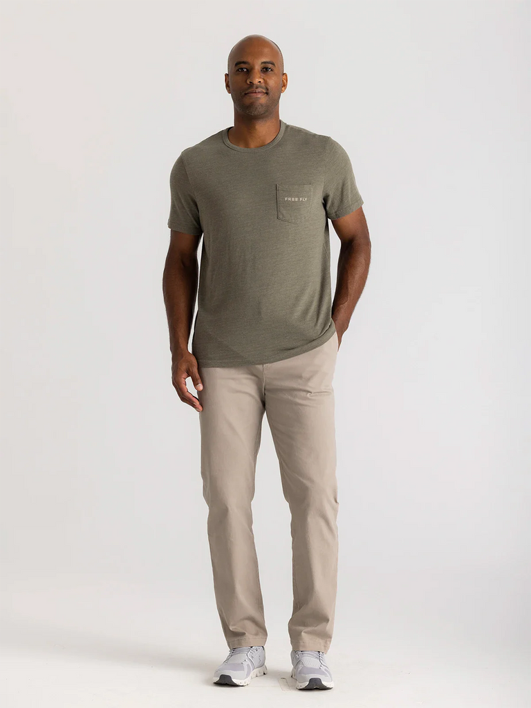 Vintage Camo Redfish SS Pocket Tee