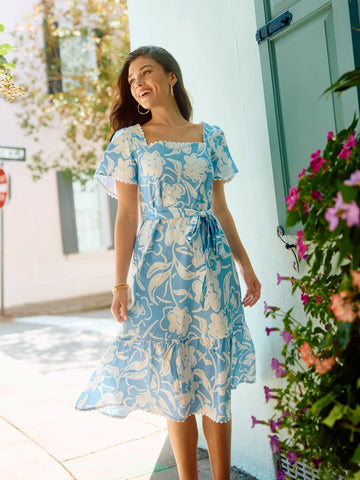 Blossom Carnival Maxi Dress