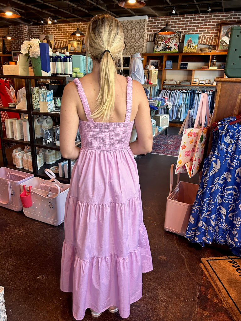 Eliora Dress Pale Mauve