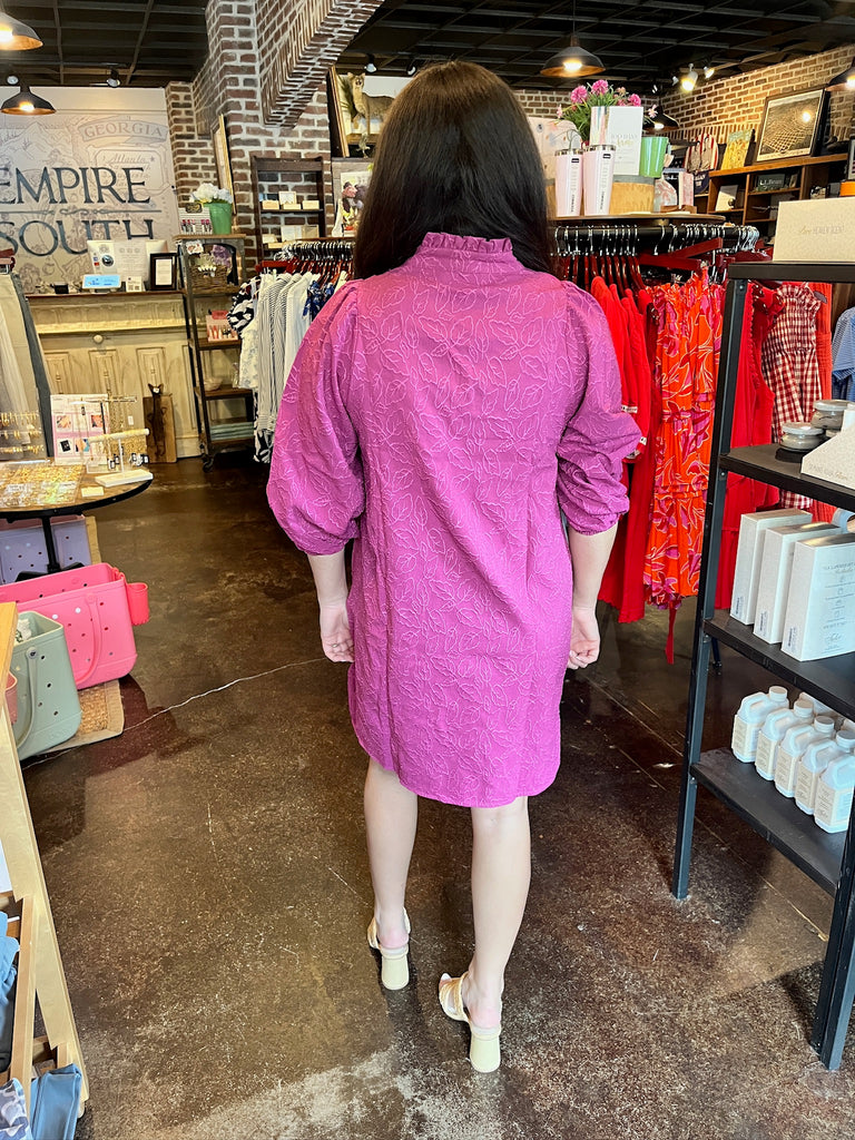 Rose V-Neck Lace Dress