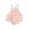 Pink Sweet Peach Ruffle Sunsuit