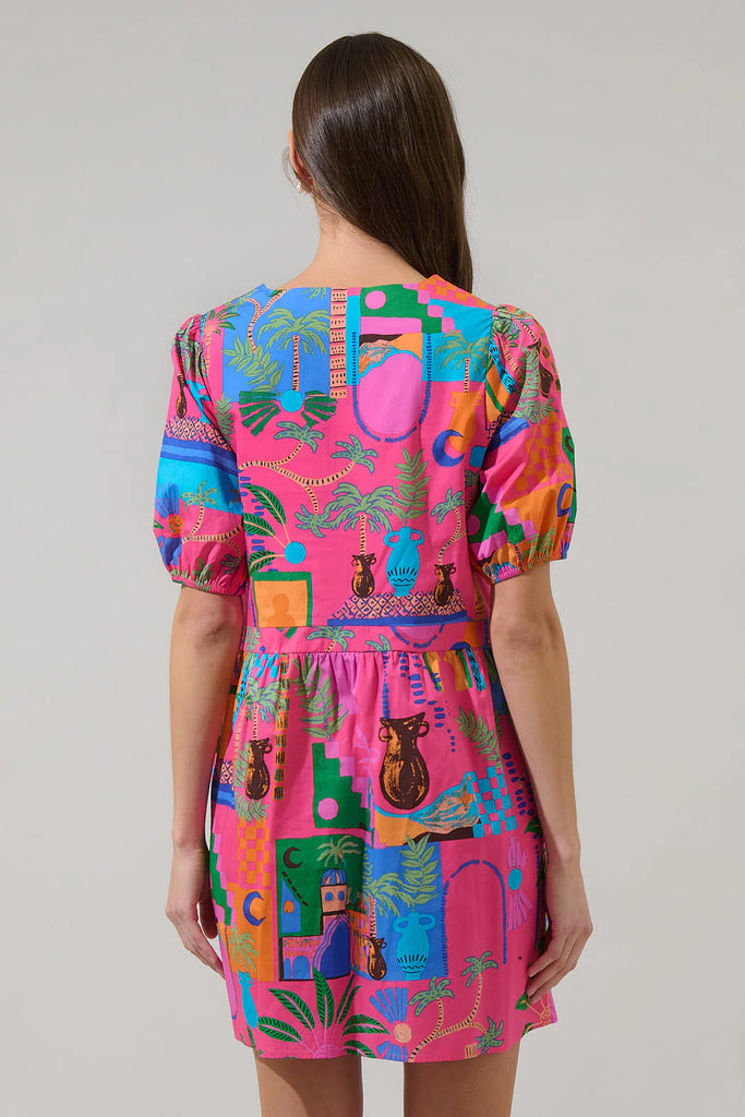 Lanus City Jerome Shift Mini Dress