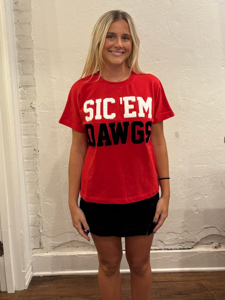 The Boxy Chenille Shirt Georgia