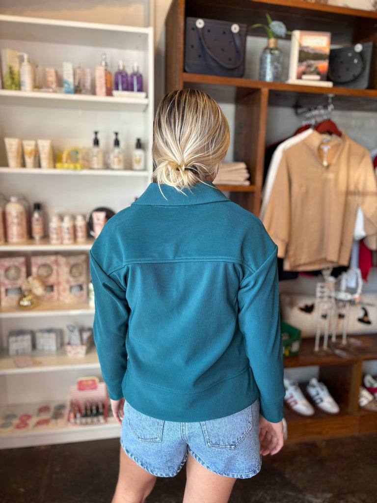 Ophelia Gulf Blue Top