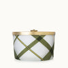 Plaid Large Poured Candle