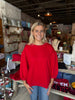 Jade Red Sweater
