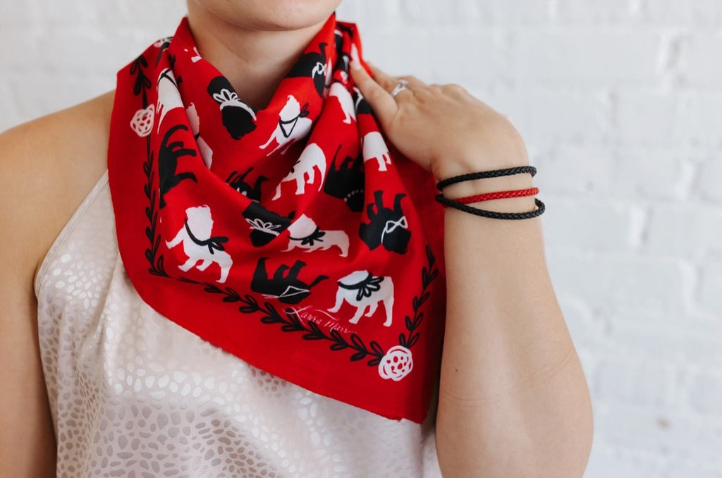 Spirit Bandana Scarf Red