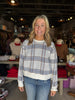 FINAL SALE - Junction Plaid Sweater