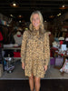 FINAL SALE - Leopard Mini Dress
