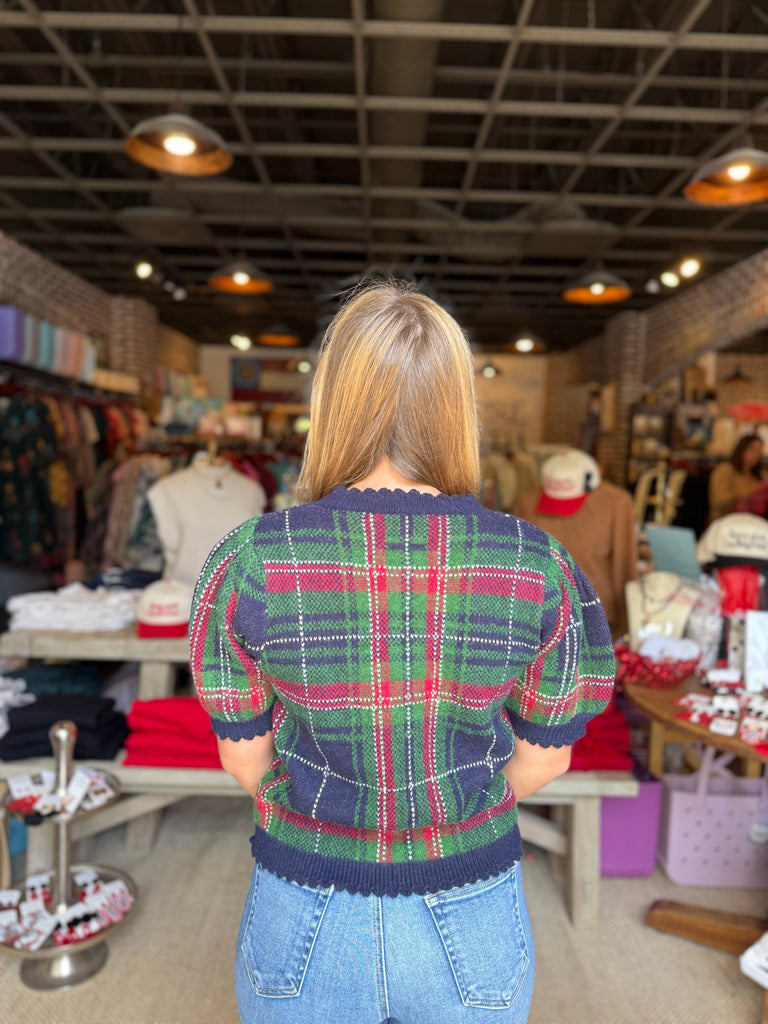 Plaid Sweater