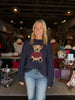 Navy Teddy Bear Sweater