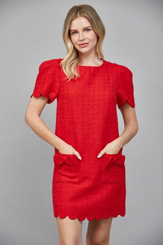 Blue Button Detailed Sleeve Knit Sweater