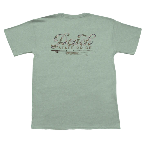 State of Georgia Embroidered Belt