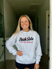 Old School Peach State Sweatshirt Light Gray