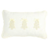 White Christmas Pearl Pillow