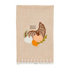 Cornucopia Embroidered Towel