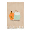 Triple Pumpkin Embroidered Towel