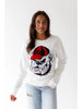 Georgia Mascot Chenille Comfort Crew Sweatshirt