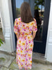 Angelica Puff Sleeve Maxi Dress