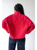 Georgia Sanders Embroidery Canvas Twill Jacket Red