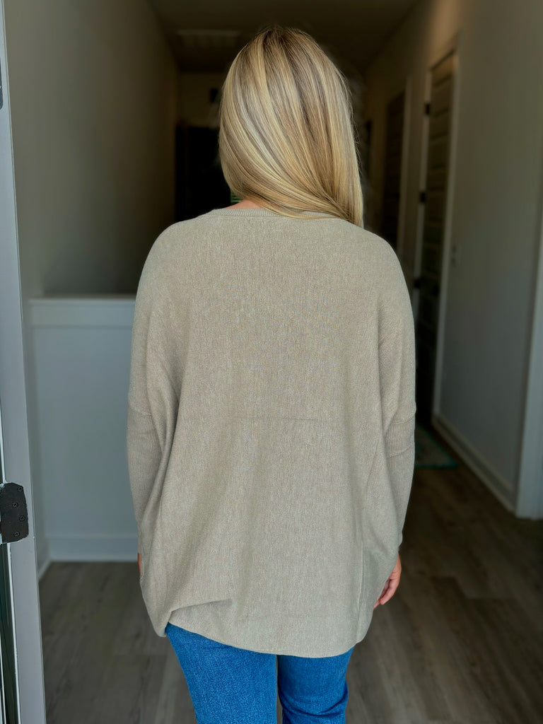 Oversized Pocket Sweater