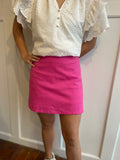 Pink High Waist Skirt
