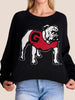 The Emblem Chenille Sweater | Georgia